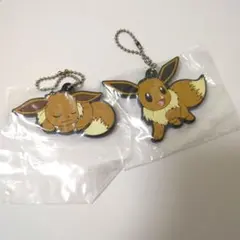 ポケモン イーブイ ラバーストラップ 2点セット