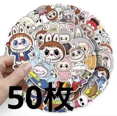 Labubuラブブ ステッカーセット 約50枚 匿名配送