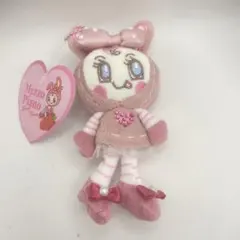 メゾピアノ ベリエちゃん ぬいぐるみキーホルダー マスコット ピンク ナルミヤ
