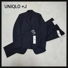 [新品タグ付き]UNIQLO +J ウールブレンドスーツセットアップ L グレー