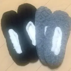 k bell women's sherpa スリッパソックス ２足セット