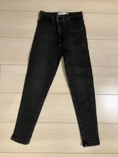 ZARA キッズ　スキニー　ブラックデニム