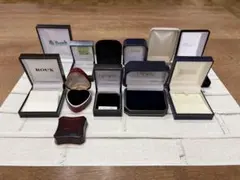 プ*ま様 ジュエリーボックス 12点セット 英国ヴィンテージ 宝飾店 ケース ま
