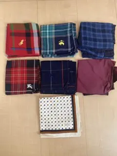 【最終値下げ】ハンカチラルフローレン/バーバリー/ブルックスブラザーズ/ダンヒル