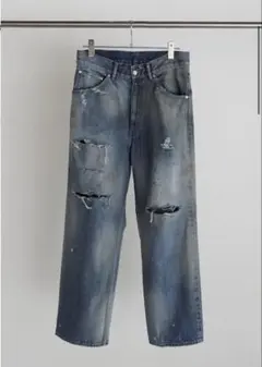 ANCELLM アンセルム CRASH SELVEDGE DENIM サイズ1