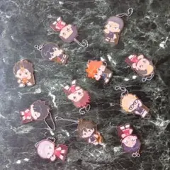 【ハイキュー‼︎】一番くじ ゴミ捨て場の決戦・全国への道 チャーム 12点セット