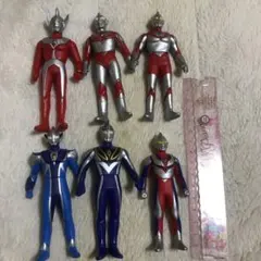 ウルトラマン フィギュア ミニソフビ6体セット
