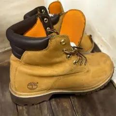真*）様 Timberland ブラウンレザーブーツ