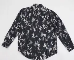 LOUIS VUITTON ルイヴィトン 20AW LVリーフ シルク長袖シャツのサムネイル