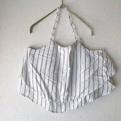 Forever 21【S】ストライプ柄 フリルキャミソール ティアード