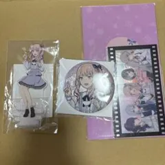 プロセカ劇場版　はぴこれ　暁山瑞希　アクリルスタンド　缶バッジ　ホルダー&カード