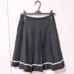 GLACIER ひざ丈スカート プリーツフレア