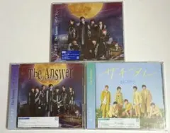 未開封●なにわ男子 The Answer/サチアレ CD 3形態
