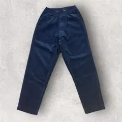 【新品】キャナルジーン RCW コーデュロイパンツ 38 ネイビー レディース