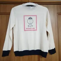 新品　PICONE CLUB アイボリー 長袖ニット