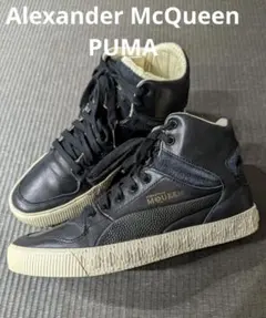 PUMA×Alexander McQueen アレキサンダーマックイーン 黒金のサムネイル