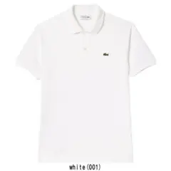 【新品】LACOSTE ポロシャツ 半袖 L1212 ホワイト M