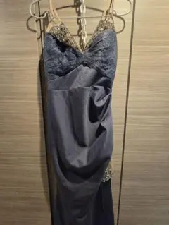 【ｄ７】エンジェルアール　青系　ロングドレス　中古