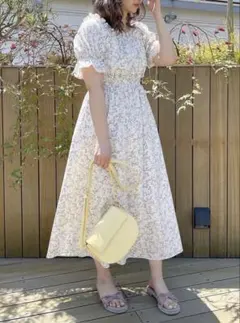 OLIVE des OLIVE 花柄ワンピース
