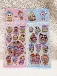 ラブブ　水シール　ウォーターシール　2枚セット