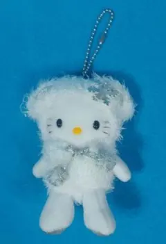 激レア☆ハローキティのクリスマス（ホワイト）☆ボールチェーンマスコット販売年不明