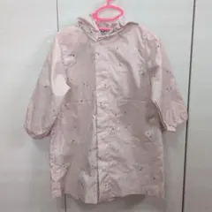 PUPPAPUPO 花柄レインコート 90-95