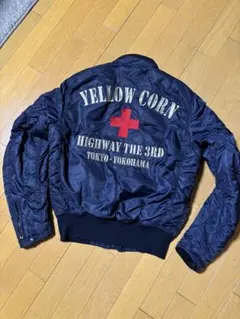 YELLOW CORN ジャケット ネイビー