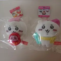 ちいかわ ご当地マスコット ダルマとスキー２個セット
