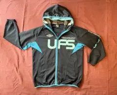 【新品】UMBRO UFS フード付きジップアップジャケット ブラック L