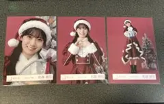 櫻坂46 石森璃花　2025年サンタ　生写真