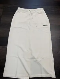 RVCA ホワイト スウェットスカート Mサイズ