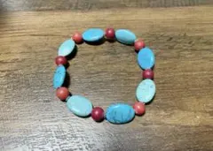ターコイズ ブレスレット ハンドメイド