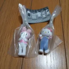 サンリオ ミニチュアチャーム ライブキャラクター　マイメロ　キティ