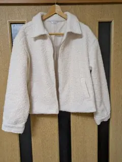 Lindauer ボアジャケット クリーム色