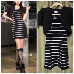 Darich ジャケットアンサンブルミニワンピース 【新品 タグ付】