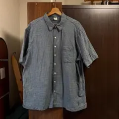 00s OLD NAVY チェック柄 半袖シャツ XL オールドネイビー y2k