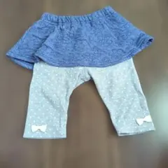 女の子 スカート付きパンツ 60-70cm