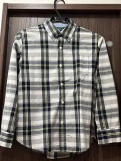 GAP ギャップキッズチェック柄　長袖シャツ　150cm