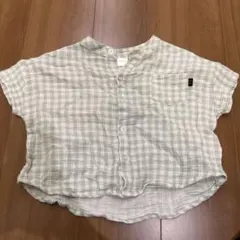 テータテート　チェック柄シャツ 80サイズ