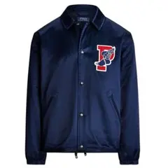 【美品】本日中ポロ ラルフローレン P-wing スタジャン M POLO RALPH LAUREN - レア ポロ ラルフローレン リバーシブル VARSITY