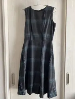 Khajuチェックワンピース