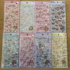 【国内正規品】サンリオ　ボンボンドロップシール　第２弾　正規品　8枚セット