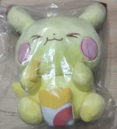 ポケピース ポケモン　B賞 ピカチュウぬいぐるみ　一番くじ