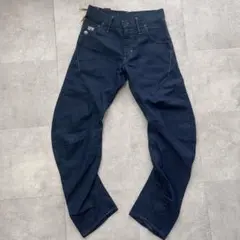 極美品 ジースターロウ ARC LOOSE テーパード 立体裁断 カーブデニムのサムネイル