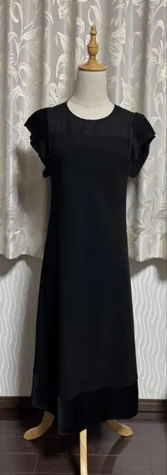 TO BE CHIC トゥービーシック　黒　ワンピース　日本製のサムネイル