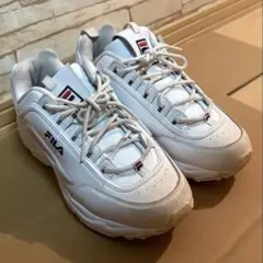 FILA ホワイト スニーカー　27.0cm