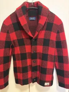 Polo Ralph Lauren レッド・ブラックチェック　ジャケット　130