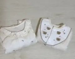 ベビー ロンパース 50〜70サイズ 2点セット