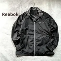 Reebok　リーボック　ジップアップジャケット ウインドブレーカー　S　黒