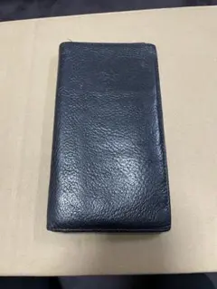 イルビゾンテ　長財布　ブラック　ヌメ皮